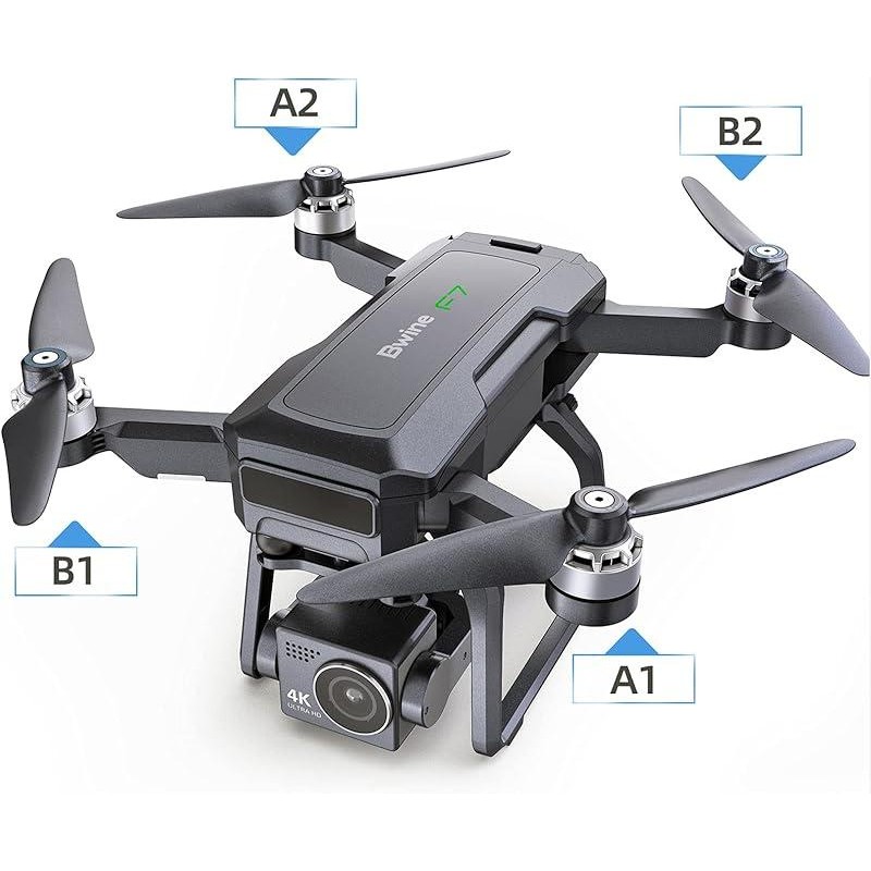 Bwine Original Replacement Parts F7GB2 Drone, Arm with Motor, Repair