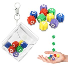 Gonggi Korean Game, 15 Stones Gonggi Stones, Korean Traditional Play Game Jacks Gonggi with Pocket-Size Case