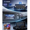 Orderich Double Din Car Radio with Bluetooth iOS/Android Mirror Link,