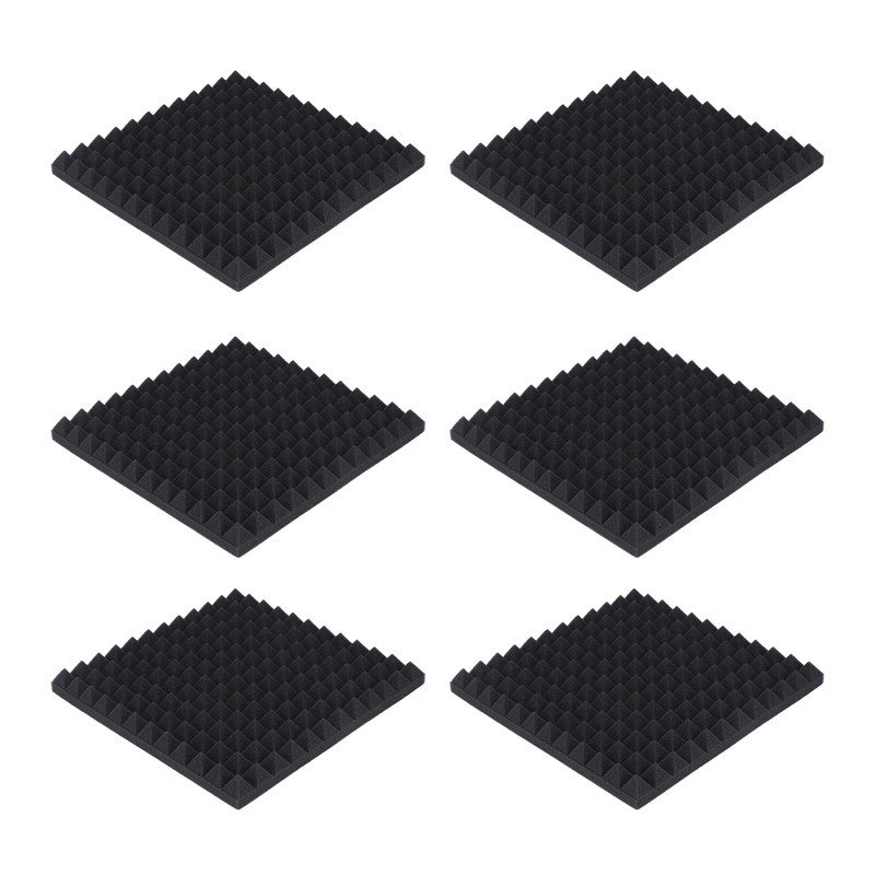10PCS Acoustic Dampening Panels High Density Sound Insulation Pads for