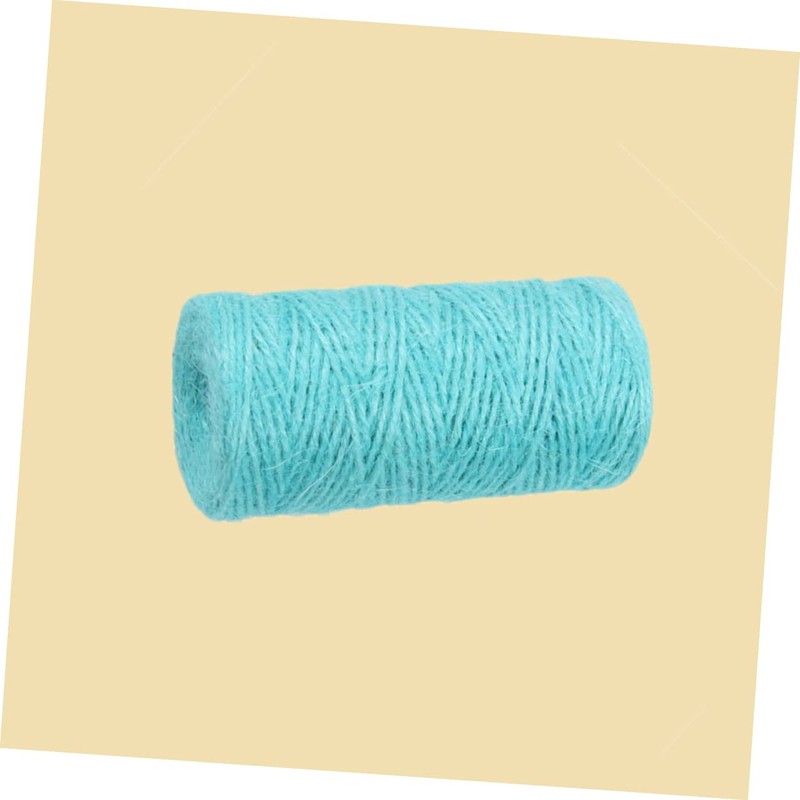 Operitacx Artificial Ribbon Jute Rope Room Decorations Twine for Wrapping