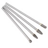 4pcs 6mm Tungsten Steel Carbide Rotary Burr Set Fits Rotary