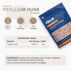 Zipvit Psyllium Husk Fibre Supplement, 1400mg Psyllium Husk Powder, Up