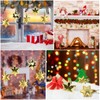 KATELUO Pack of 12 Christmas Tree Decorations, Plastic Christmas Tree