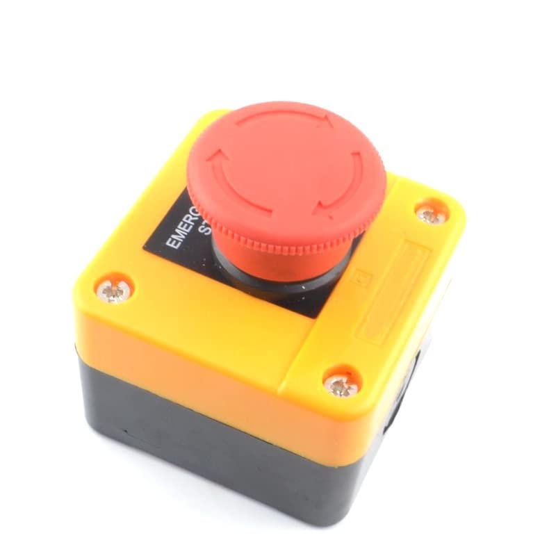 Red Emergency Stop Switch Red Mushroom Latching Emergency Stop Push