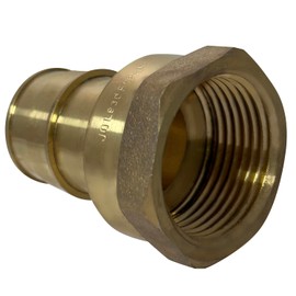 2 Pcs XFITTING Pex A 1 Inch x 1 Inch Female NPT, 29-1-7=2XX