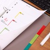 A4 File Dividers 5 Part Plastic Filing Subject Dividers (5