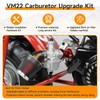 FVRITO VM22 Carburetor & 7/8'' Mini Bike Throttle Kit for