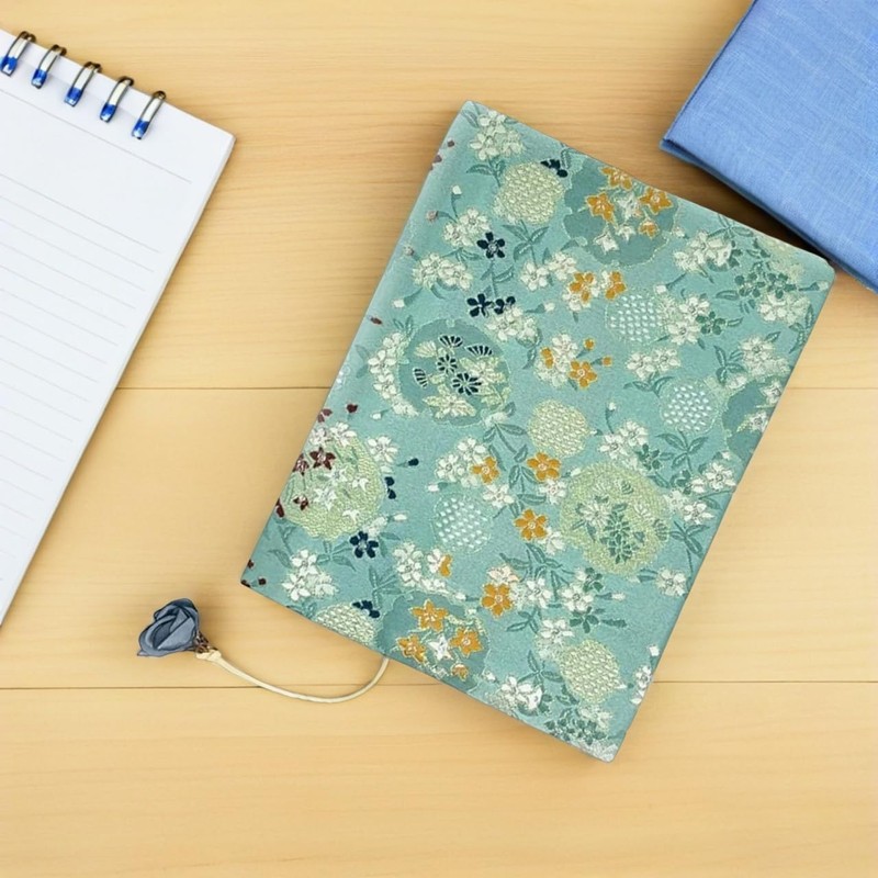 PACKOVE Funda De Libro De Tela Ajustable Protectora Y Decorativa