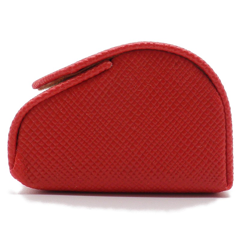 Stylish Compact Glasses Case Hard Small Size 2237, red