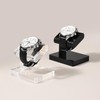 Oirlv YJ12601 Watch Stand, Acrylic, Removable, Portable, Mini Display, Storage,