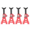 4PCS Mini Jack Stand Adjustable Aluminum Alloy Scale Jack Stand