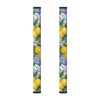 Cotsena Bright Lemon Porcelain Refrigerator Door Handle Covers Set of