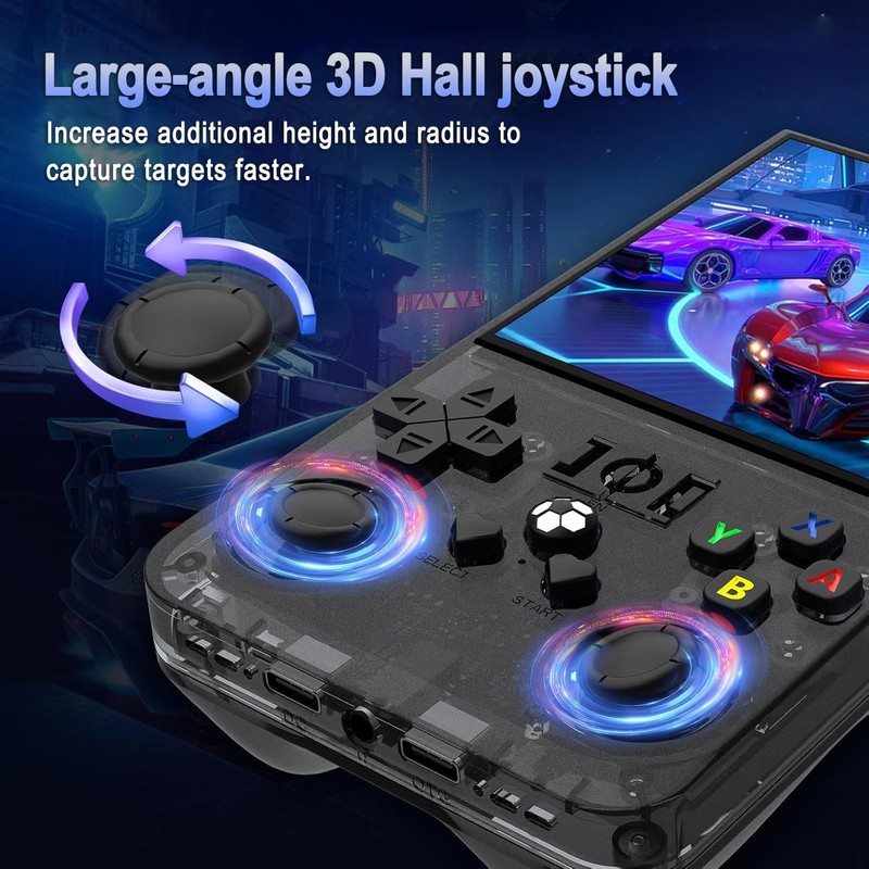 R36MAX Retro Handheld Game Console, 18000+ HD Games Mini Retro
