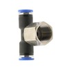 IQS T Push-in Fitting with Cylindrical Internal Thread G 1/8