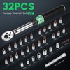 PASUKTER Torque Wrench, Torque Wrench Bicycle Set, 1/4 Inch 2.5-20