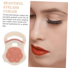 Healeved Cute Cat Eyelash Curler Small Lash Applicator Tool Kit for False Eyelashes Safe and Damage