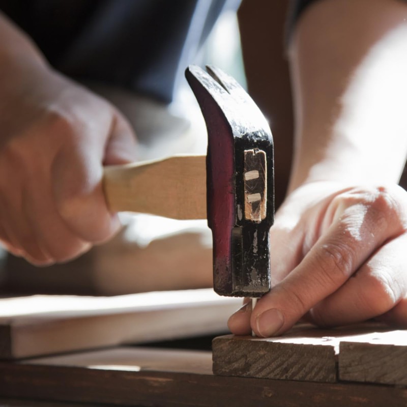 Galvanised Round Wire Nails - 40mm Length (Pack of 140)