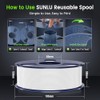 SUNLU PLA 3D Printer Filament PLA Filament 1.75mm, Neatly Wound