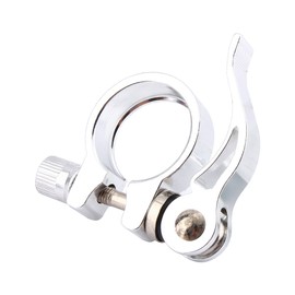 31.8mm Saddle Clamp for Mountain Bike Corrosion Resistant Stability Durable CNC Machined Easy Installation Hollow Lever for Mountain Bike Cycling
