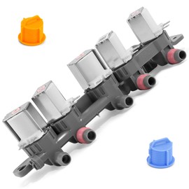 AJU73213301 AJU75152601 AJU75152602 5221EA1008F Washer Water Inlet Valve OEM Compatible for LG Kenmore Replaces AP5668417 TAW35618287 AJU75152603 PS6448324-by MIFLUS