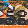 Hyceker Muffler Exhaust Gasket & Screw Kit for Husqvarna 435