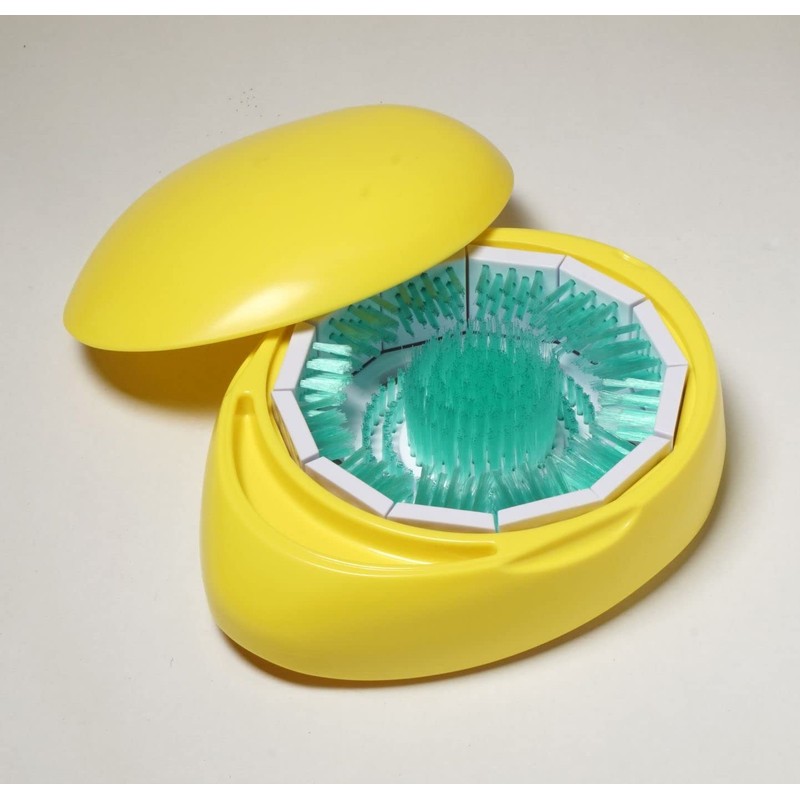 Adjust Denture Brush, Lemon DB01-02