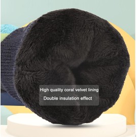 HNGEMSY Waterproof Kids Gloves Winter Cold Weather Fleece Lined Thermal Warm PU Palm Snow Ski Cycling Glove for Age1-13 Boys Girls Kid Boy Toddler Girl Children Skiing Snowboarding (Rose-Fairy, S)