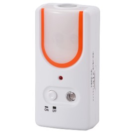 monban LS-AS3A4-W 07-8210 LED Foot Light, Bright/Dark Sensor, Power Outage, Multifunctional Light, Outlet Type