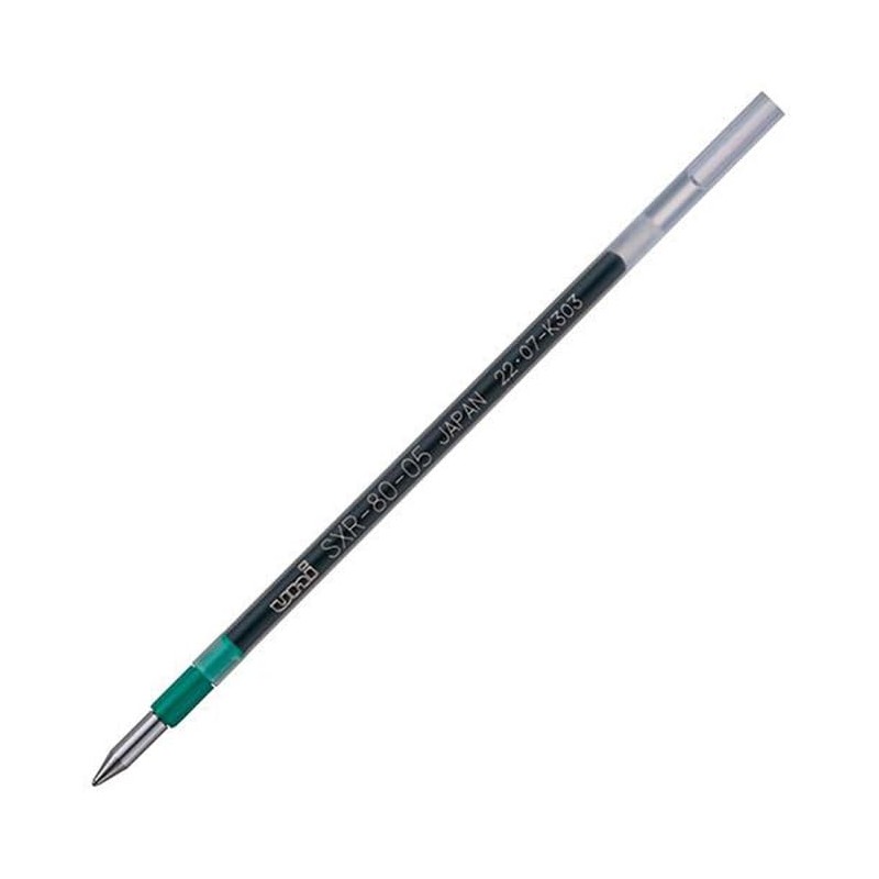 Mitsubishi Pencil, Ballpoint Pen Refill, Black, Red, Blue, Green, Jet