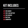 SKIL PWR CORE 20V Brushless Random Orbital Sander Kit Including