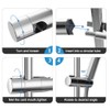 Decaura Shower Head Holder for 25mm Slide Bar, Plastic Swivel