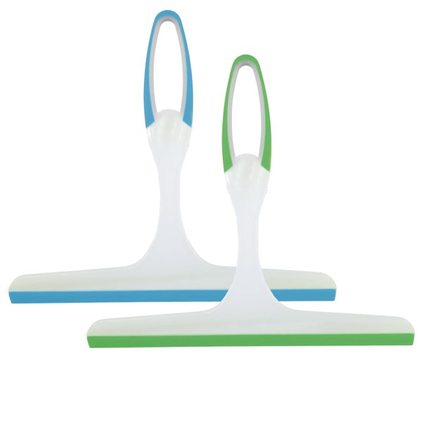 Hsyadazi Shower Squeegee, Pack of 2 Window Squeegees - Universal