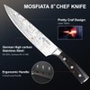 MOSFiATA 5 PCS Chef Knife Set, German High Carbon Stainless