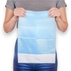 FabaCare Disposable Paper Bibs for Adults with Waterproof PE Coating,
