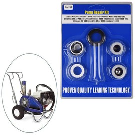 244194 Pump Repair Packing Kit,Pump Repair Kit for Airless Paint Sprayer 295 390 395 490 495 595 3400