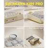 SOLAKAKA KI99 Pro 96% Wireless Gaming Keyboard, RGB Creamy Keyboardw
