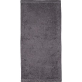 Cawö Hand towel, plain anthracite size 50x100 cm