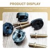 Opuweiy Car Cargo Net Hooks, 4 Pack Trunk Hook Screw,