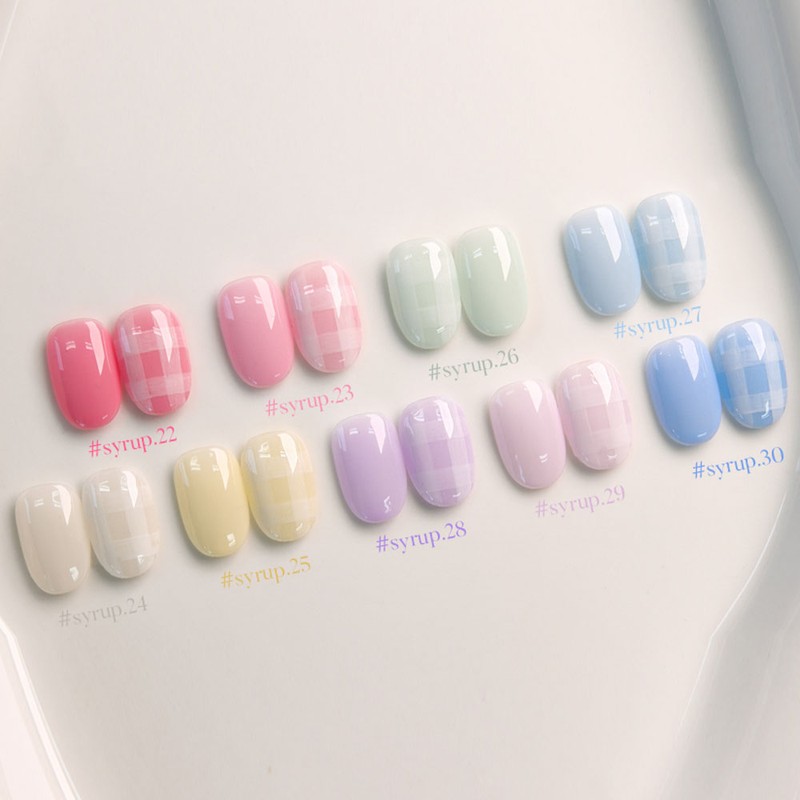 Yogurt gel syrup gel + 30 parts / 요거트젤 시럽젤+파츠30개