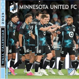 TURNER SPORTS Minnesota United FC 2025 12x12 Team Wall Calendar (25998012215)