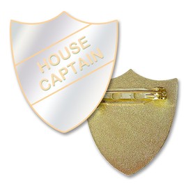 House Captain Enamel Badge (WHITE)