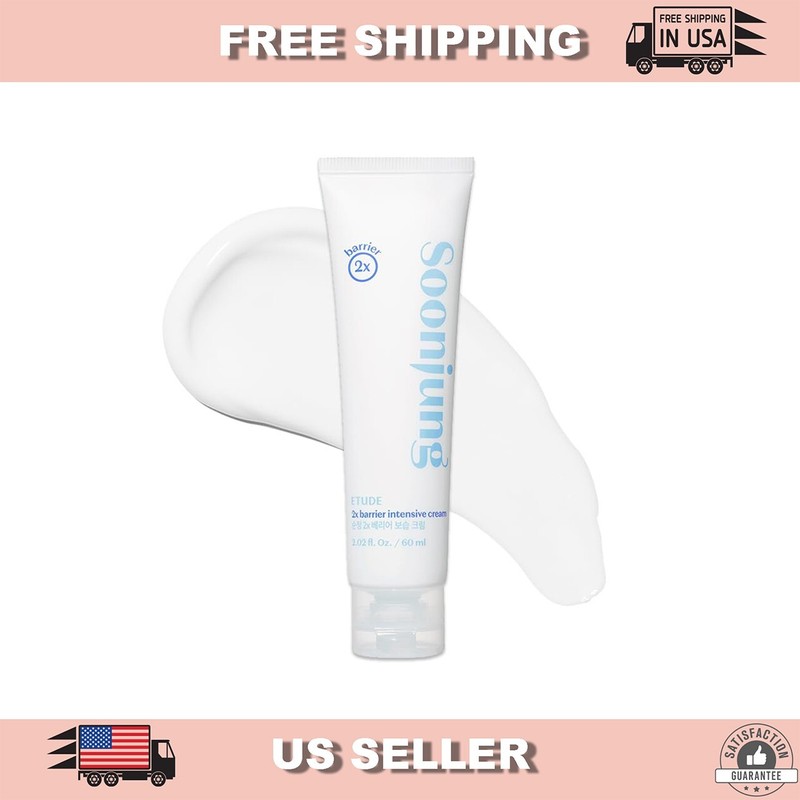Etude House Soon Jung 2x Barrier Intensive Cream - 60ml