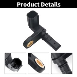 Hoypeyfiy Left or Right Front/Rear ABS Wheel Speed Sensor 89543-0C020 89542-0C020 Replacement for Toyota Sequoia 2008-2017, Replacement for Tundra 2007-2017 SU10148 SU10122 (Right)