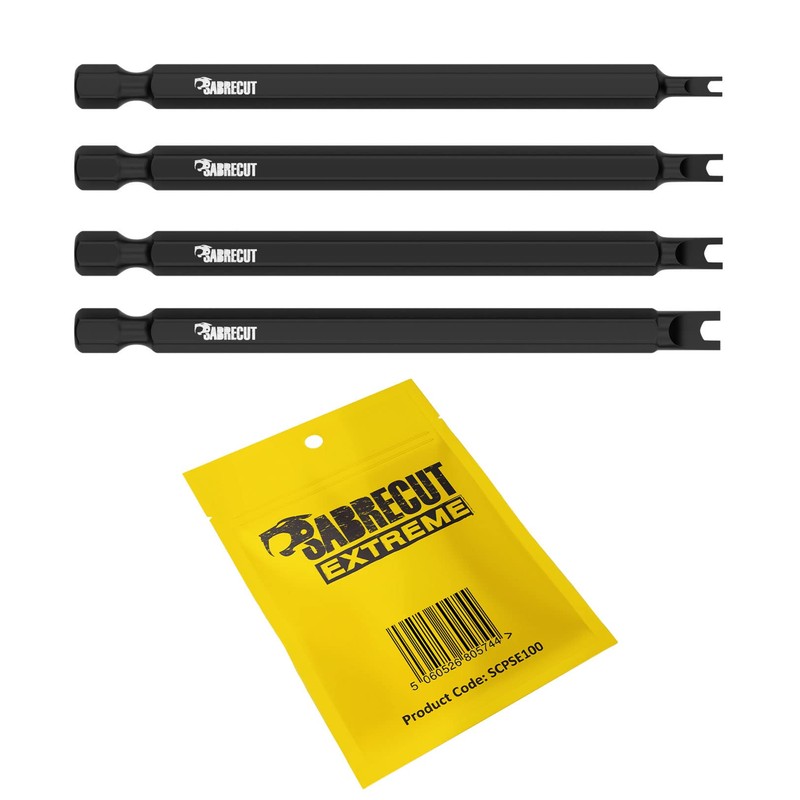 4 x SabreCut SCPSE100 Spanner Snake Eye Pigs Nose Security