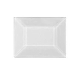 Rainbow Art Glass 1.5"x 2.5" Rectangle Glass Bevel - 10 Pack - Stained Glass Supplies