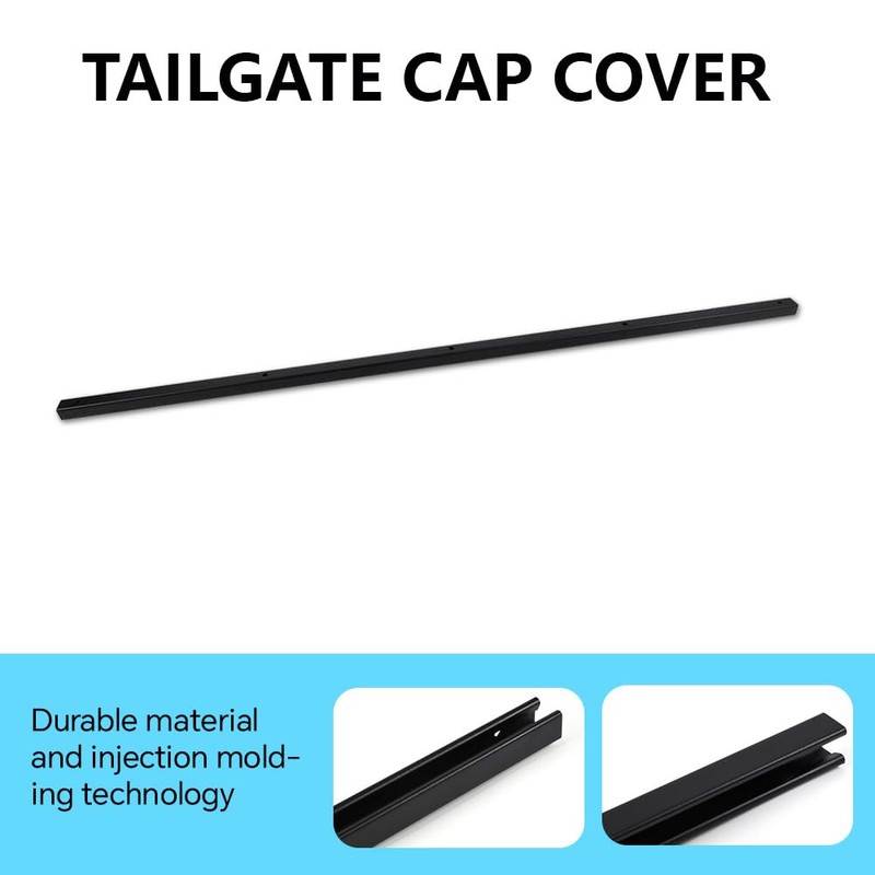 Front Header Deck Rail Truck Bed Accessory Cap Cover Compatible