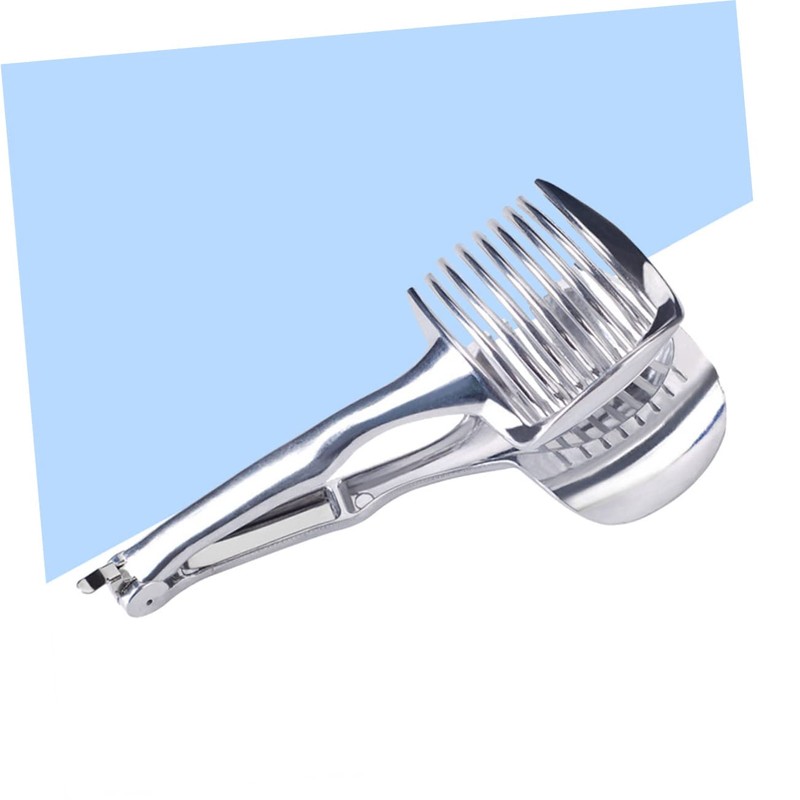 CIYODO Lemon Slicer Handheld Slicer Clamp Fruit Cutter Tong Multipurpose