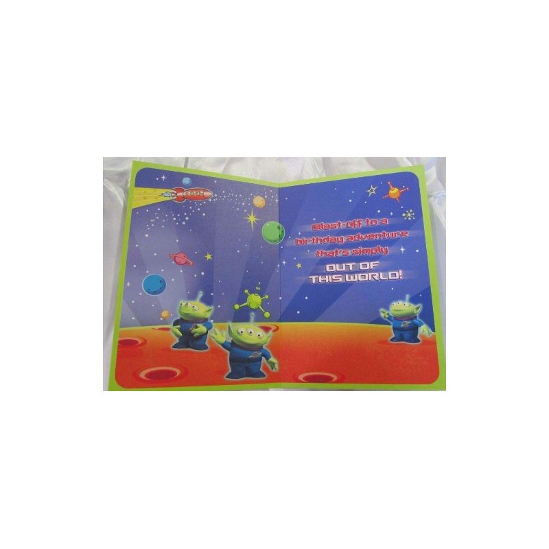 TOY STORY SPACE RANGER BIRTHDAY CARD