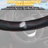 JNNJ Embossed Leather Steering Wheel Cover, Car Steering Wheel Cover,